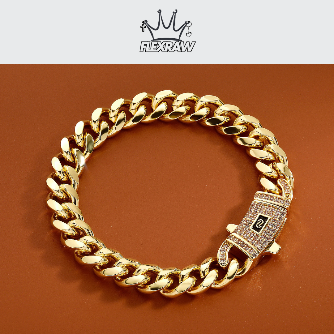 Hip-Hop Style Stainless Steel Cuban Chain - Titanium Steel Unisex Design with Six-Sided Polishing and Electroplated Finish