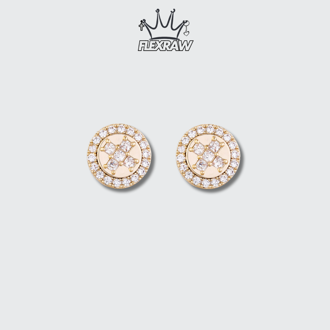 Hot-Selling Export Earrings - Sparkling Double Hoop Studs, Simple, Unique, and Romantic Earrings for Women
